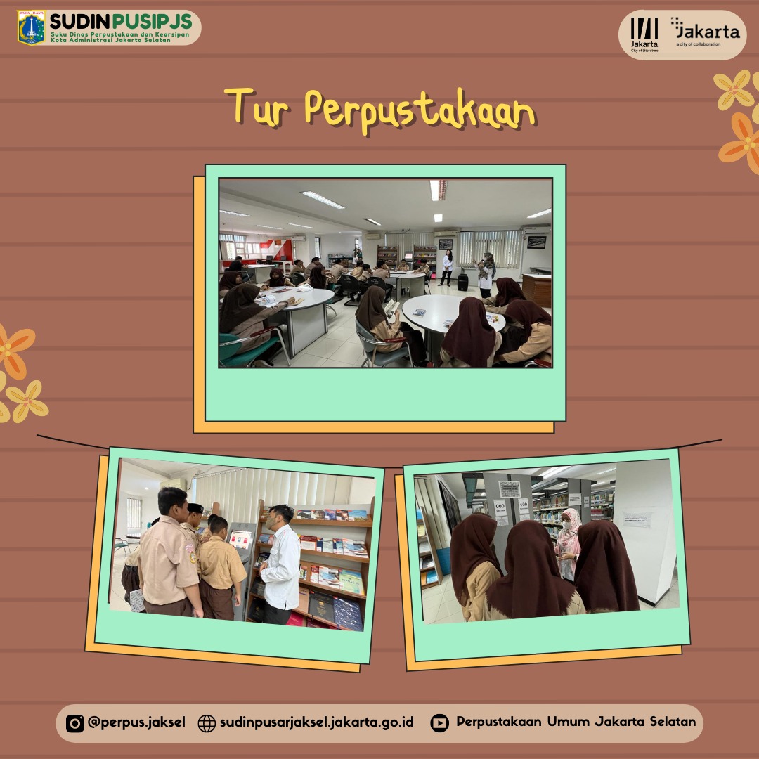 Fun Literacy @Perpus Jaksel With Mts. Al Ashirotussyafiiyyah